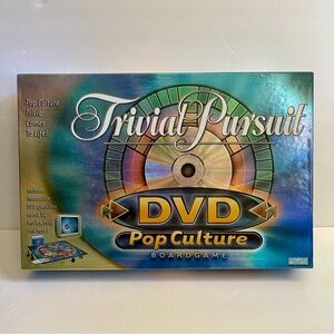 2003 Parker Brothers Trivial Pursuit DVD Pop Culture Board Game Y2K Trivia